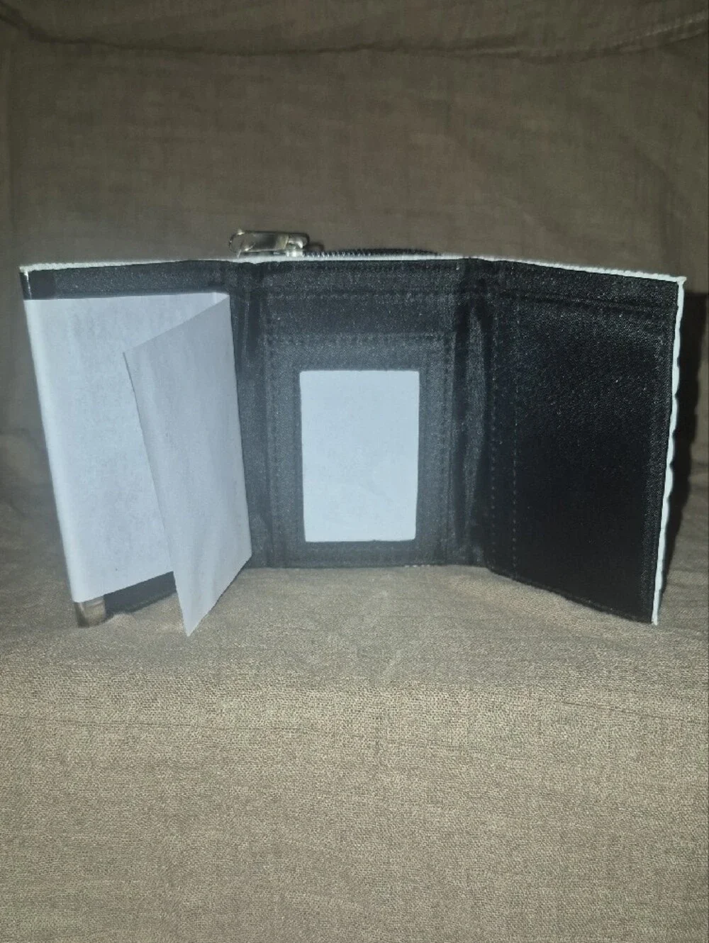 Jane & Berry White Compact Wallet